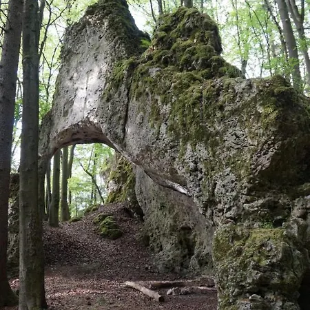 Kleine Ferienwohnung Auf Dem Land, Haus Hans Stepha Gössweinstein Exterior foto